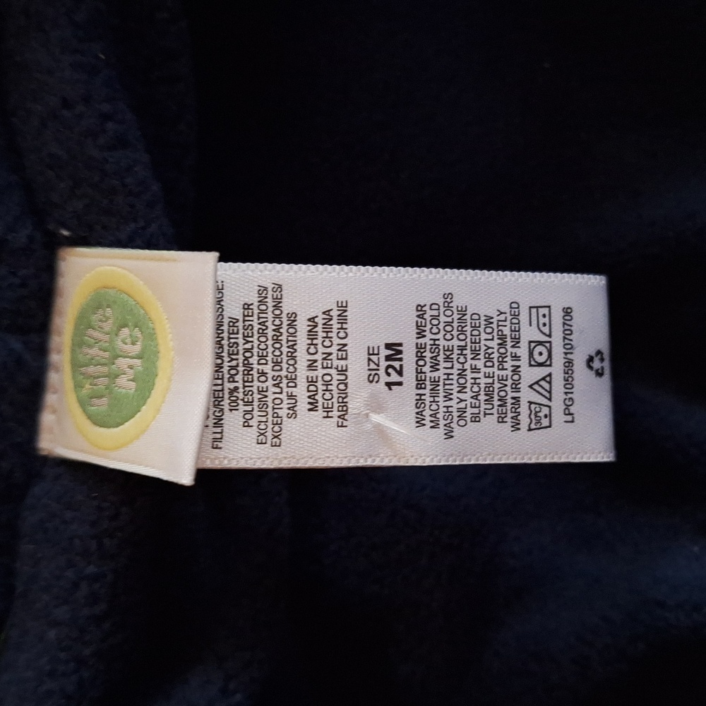 Little Me Dinosaur Coat, Size 12 Months - Picture 5 of 5